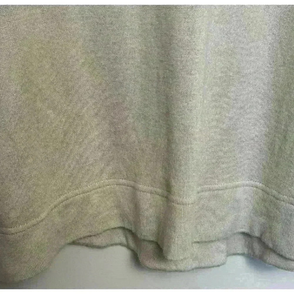 SOUTHCOTT Cream Oatmeal Color Long Sleeve Shirt Women S Very Soft Tunic Crew - Picture 4 of 11